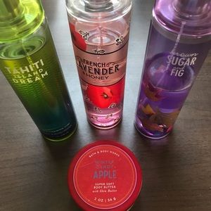 Bath & body works fine fragrance mist. &BodyButter